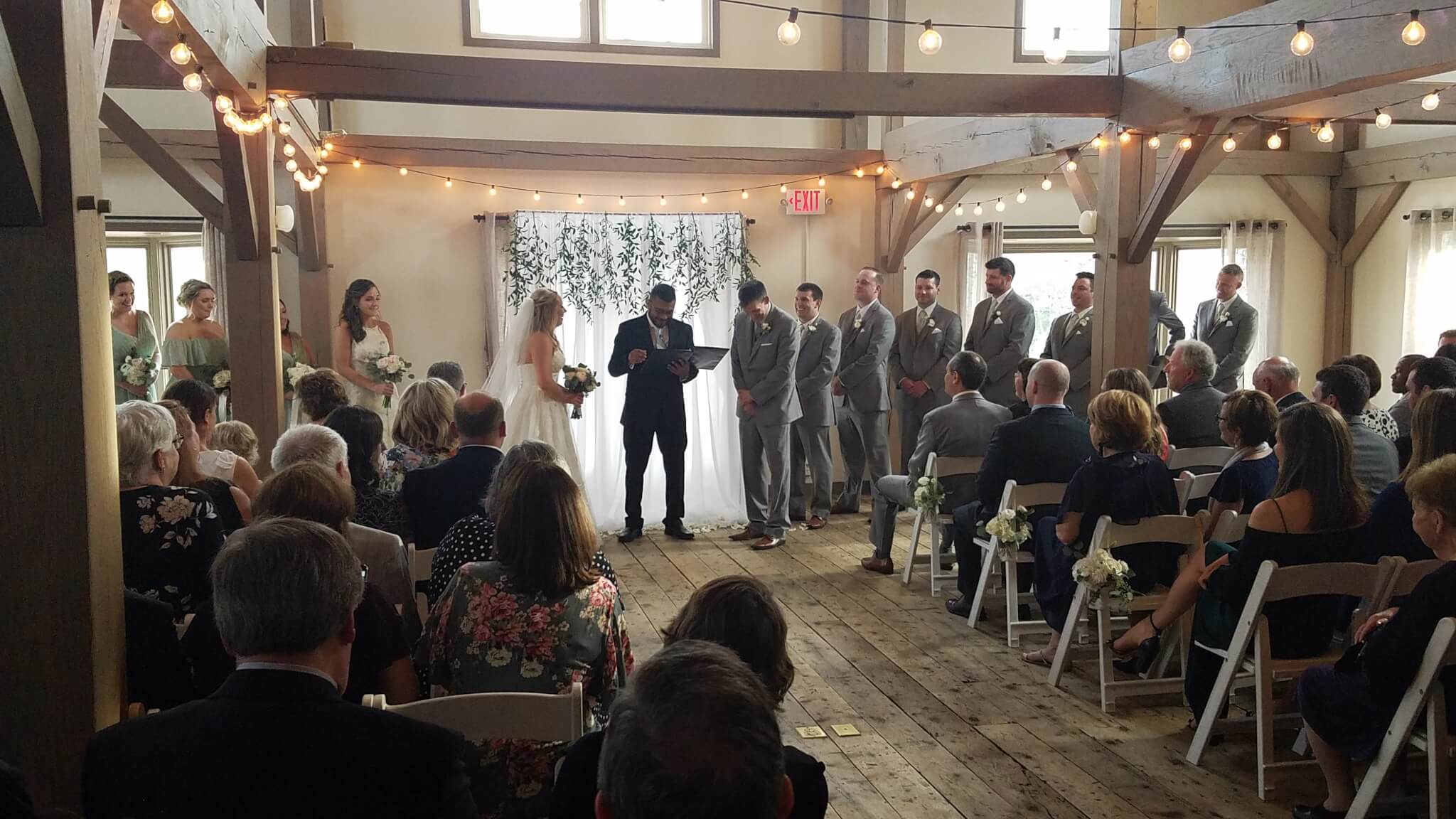 Jacqueline + Daniel’s Barn at Wight Farm Wedding photo 6