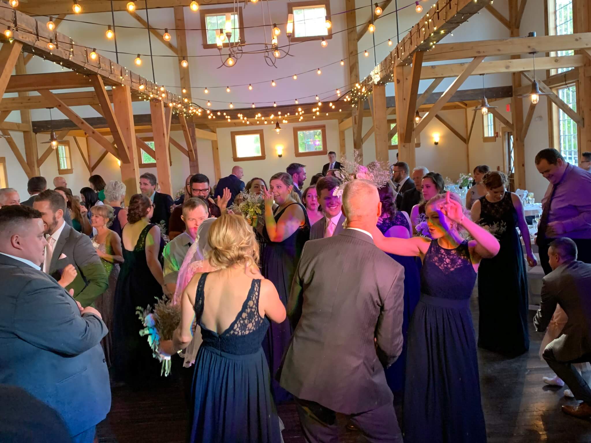 Matt + Kim’s Peirce Farm at Witch Hill Wedding photo 3