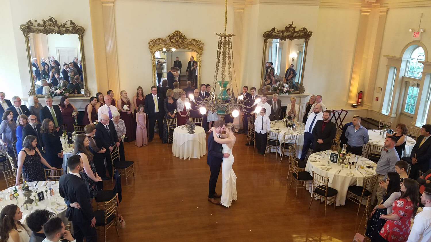 Taelyr + Christopher’s Hamilton Hall Wedding photo 2