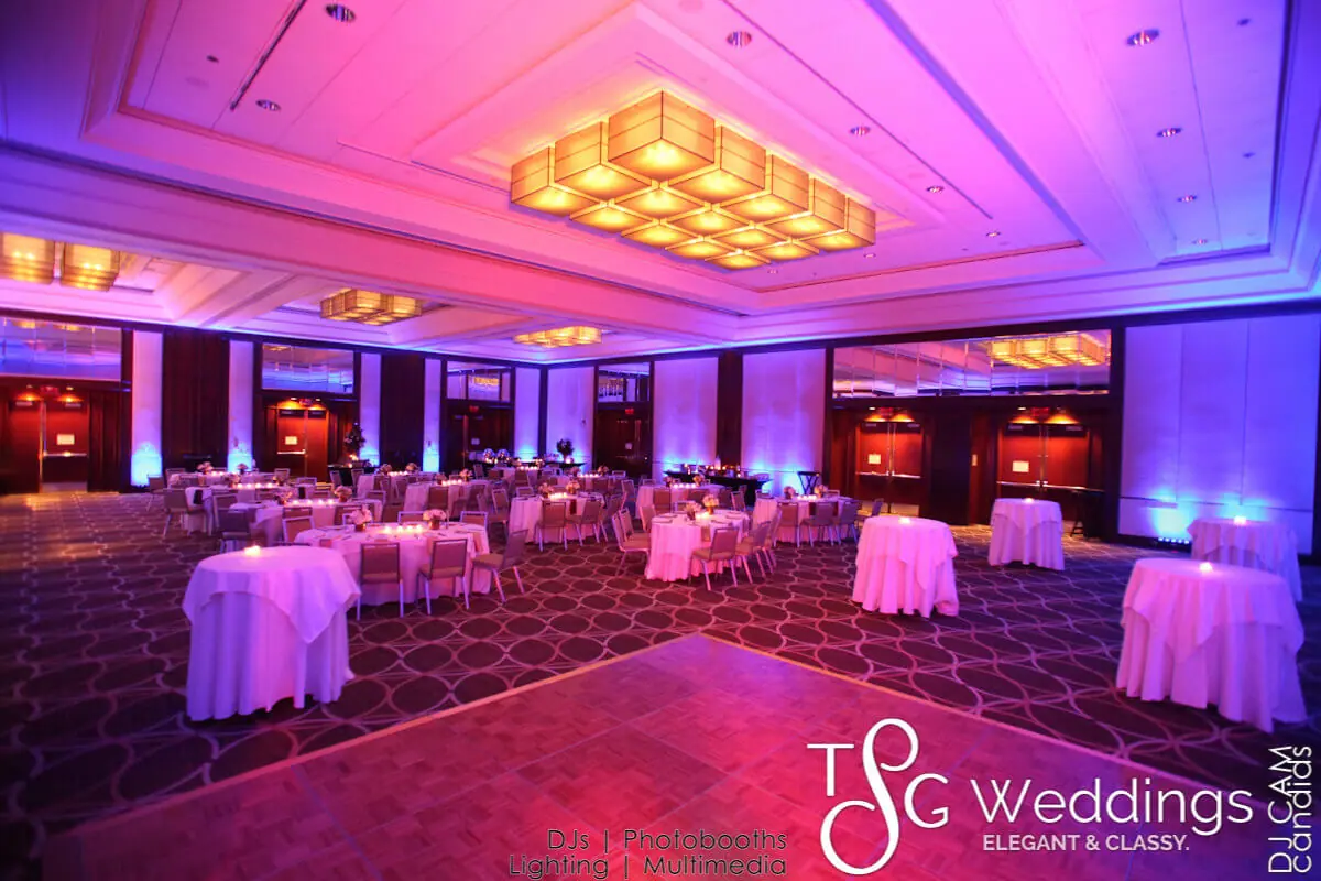 Wedding celebration and lighting at Westin Hotel, gallery photo 12