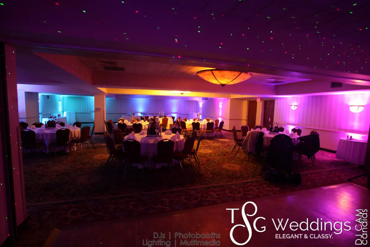 Wedding celebration and lighting at Holiday Inn Brookline, gallery photo 1