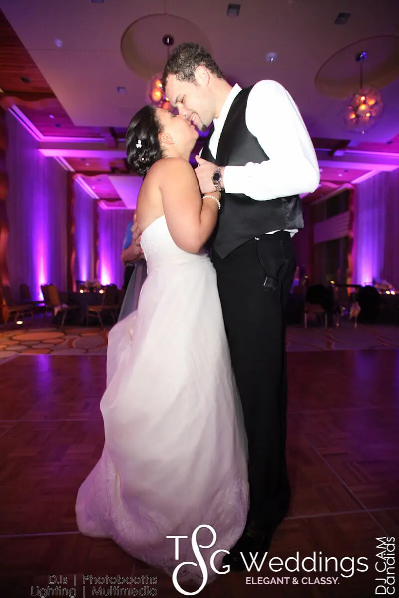 Wedding celebration and lighting at Renaissance Boston Waterfront Hotel, gallery photo 9