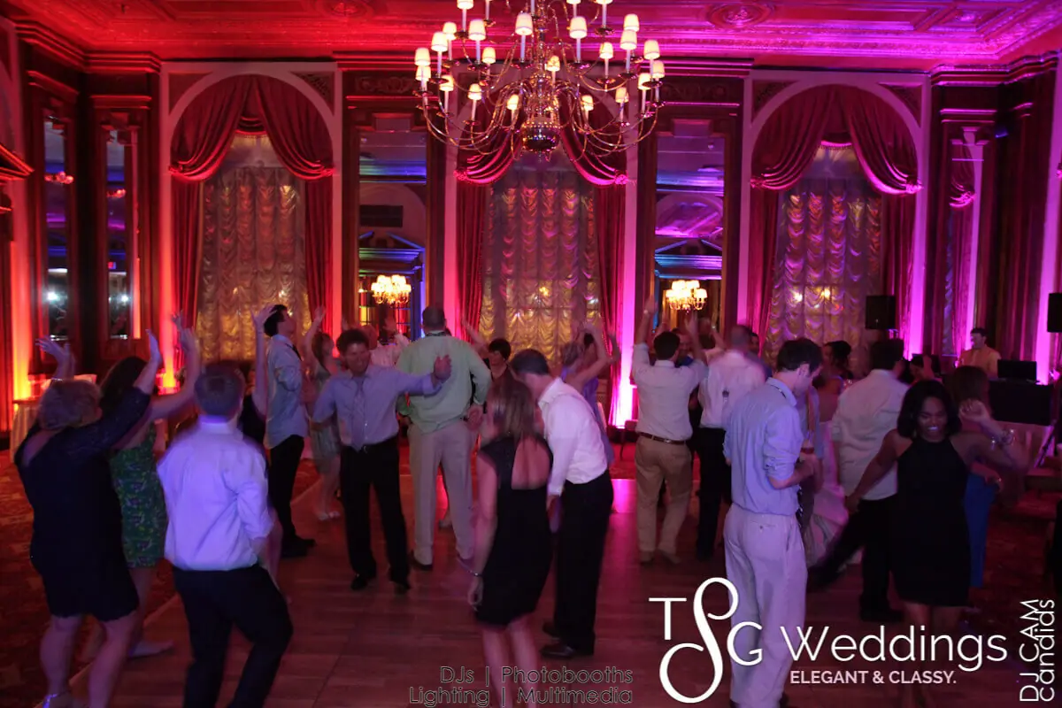 Wedding celebration and lighting at Fairmont Copley Plaza, gallery photo 16