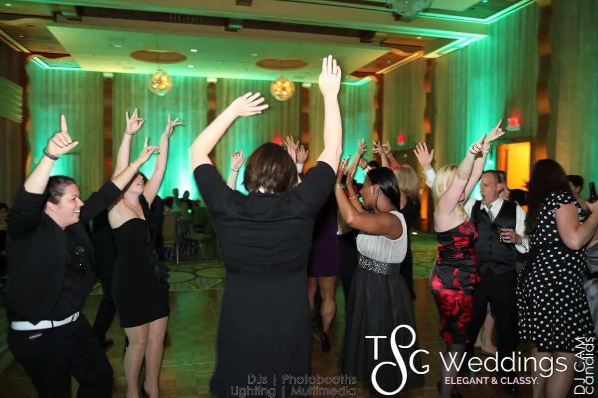 Wedding celebration and lighting at Renaissance Boston Waterfront Hotel, gallery photo 7