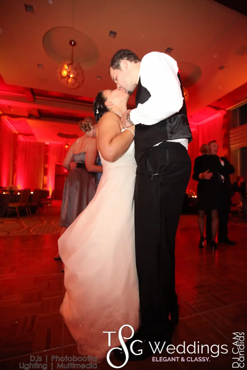 Wedding celebration and lighting at Renaissance Boston Waterfront Hotel, gallery photo 10
