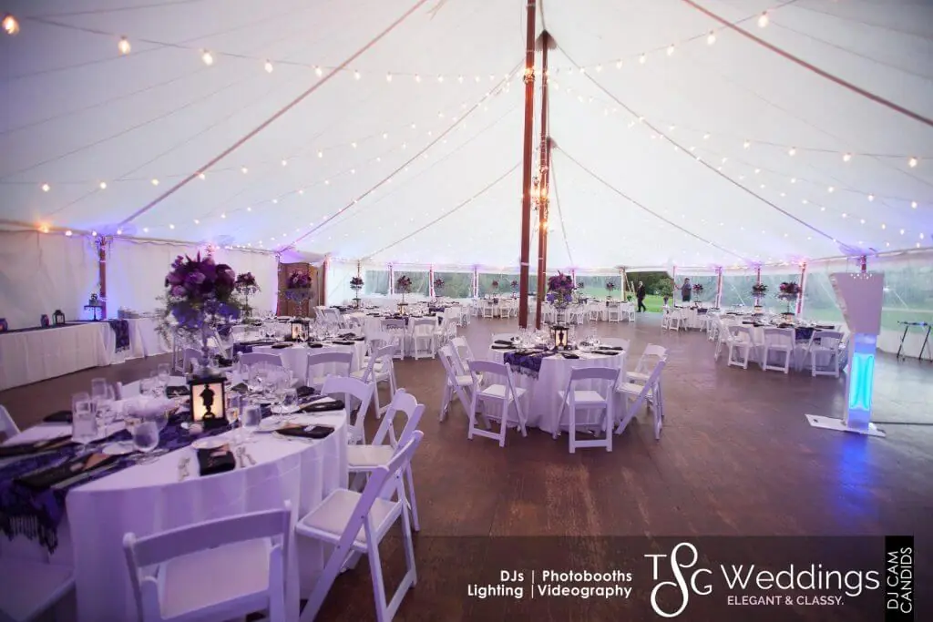Wedding celebration and lighting at Moraine Farm - Beverly, gallery photo 12