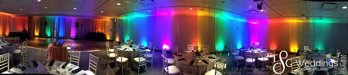 Wedding celebration and lighting at Museum Of Science, gallery photo 7