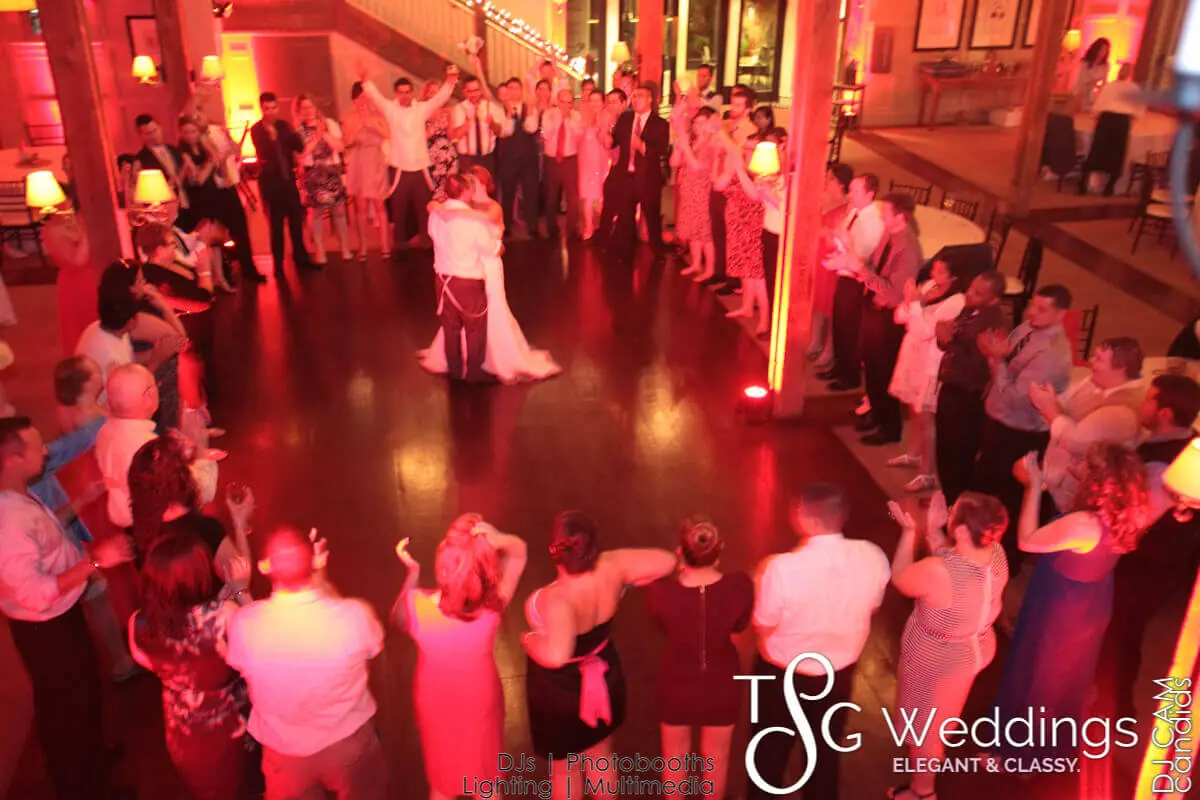 Wedding celebration and lighting at The Barn At Gibbet Hill, gallery photo 6
