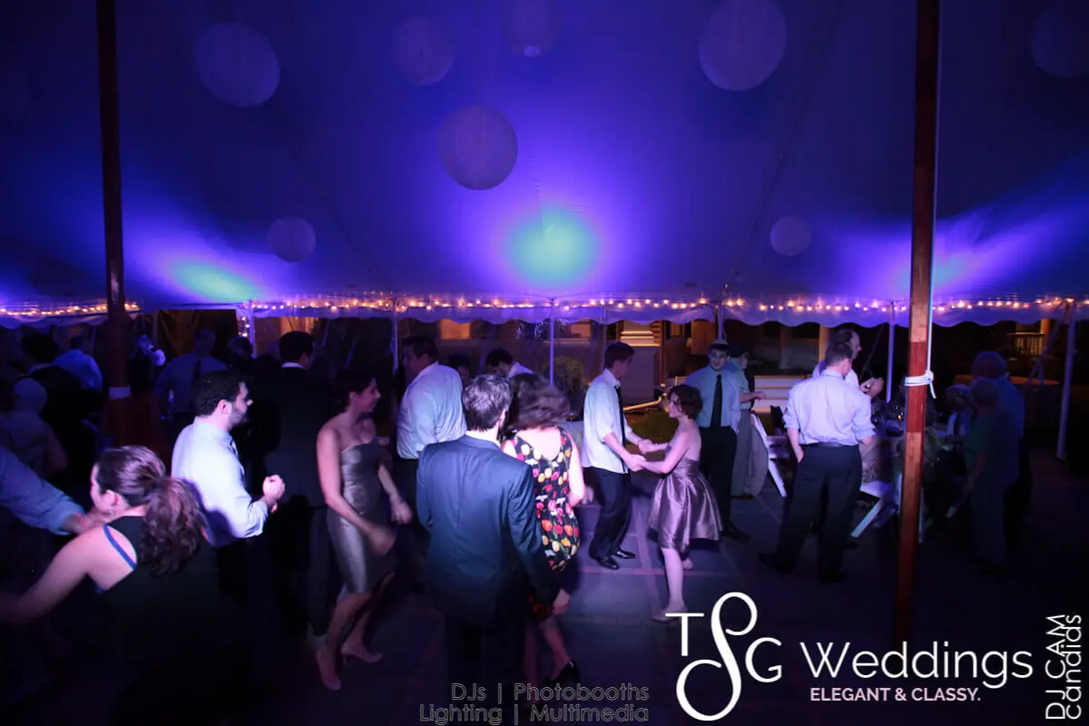 Wedding celebration and lighting at The Pierce House, gallery photo 4