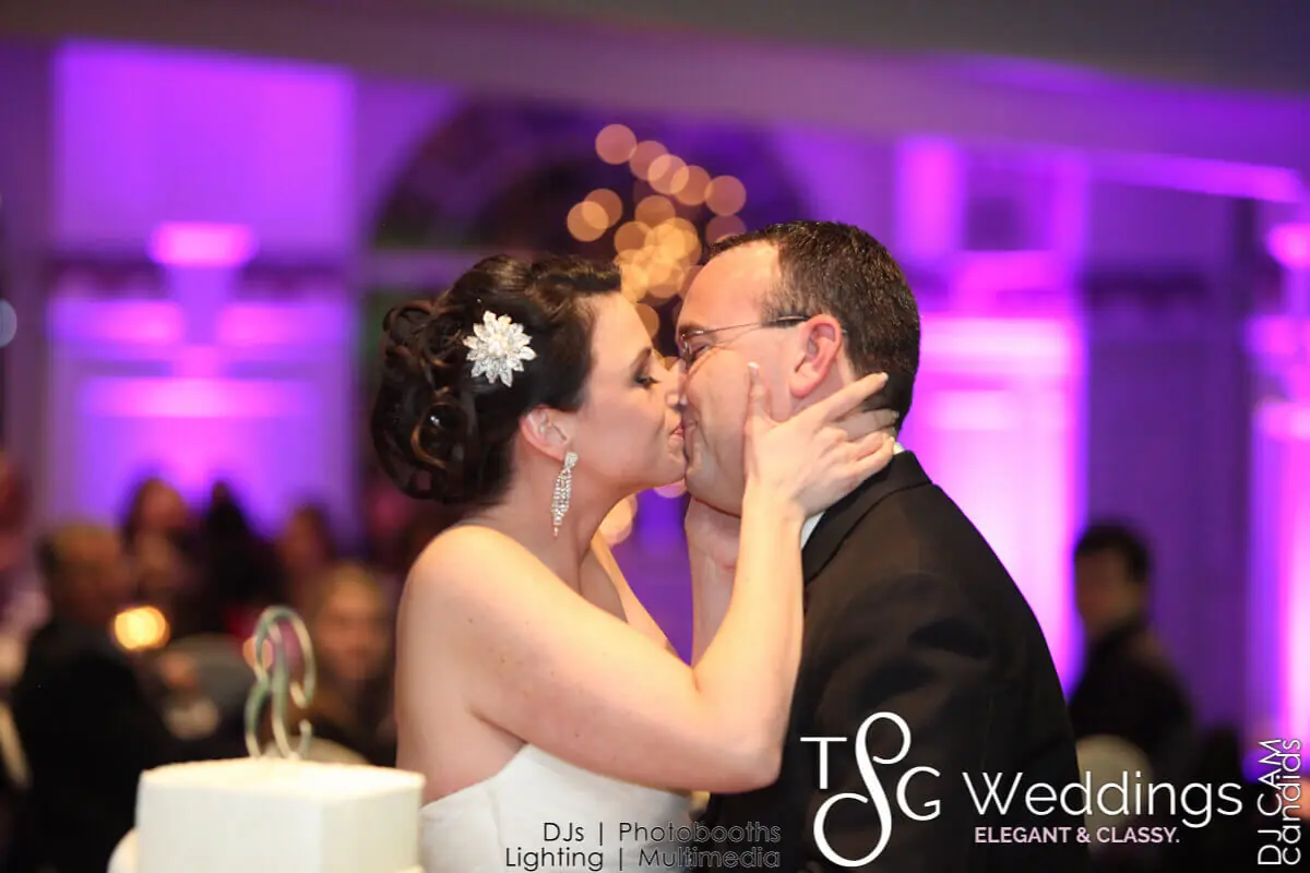 Wedding celebration and lighting at DiBurros Function Facility, gallery photo 4