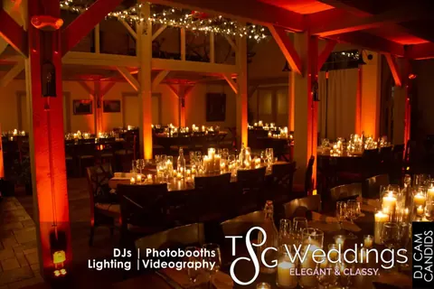 Wedding celebration and lighting at Grove at Briar Barn Inn, gallery photo 10
