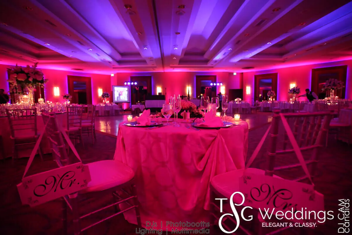 Wedding celebration and lighting at Royal Sonesta Hotel, gallery photo 6