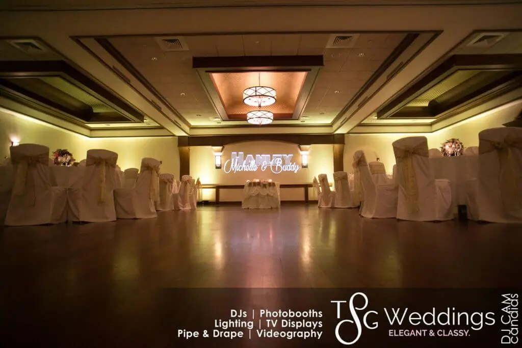 Wedding celebration and lighting at Cafe Escadrille - Burlington, gallery photo 29