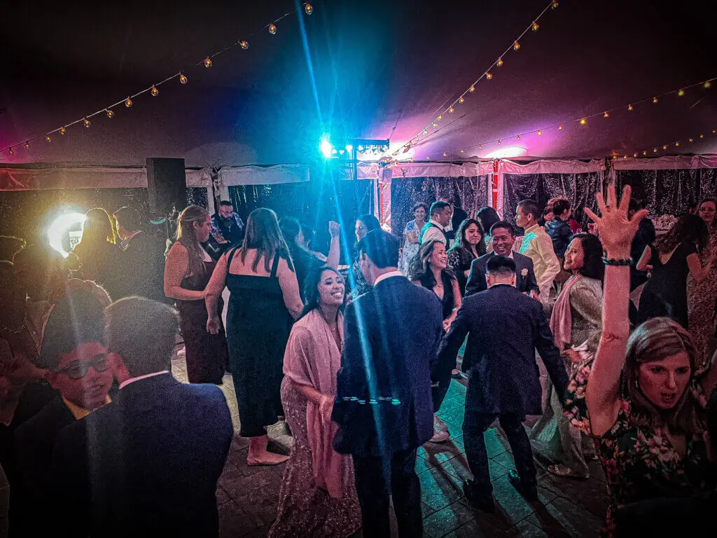 Wedding celebration and lighting at The Bradley Estate, gallery photo 3