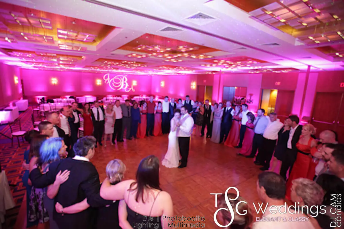Wedding celebration and lighting at The Charles Hotel, gallery photo 7
