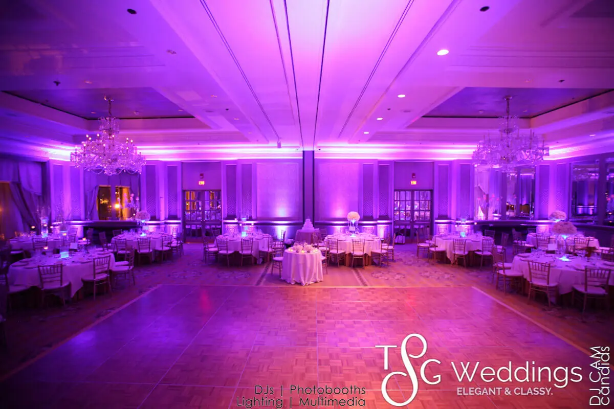 Wedding celebration and lighting at Four Seasons Hotel, gallery photo 12