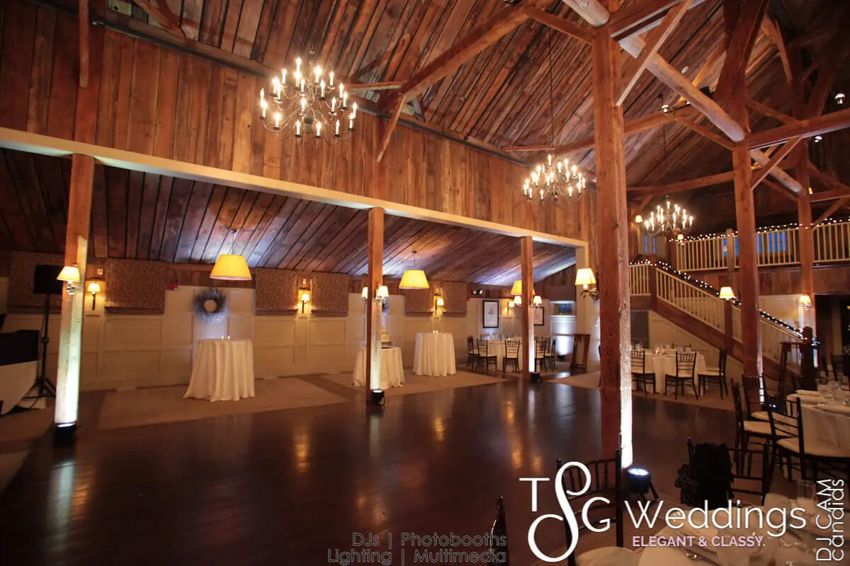 Wedding celebration and lighting at The Barn At Gibbet Hill, gallery photo 1