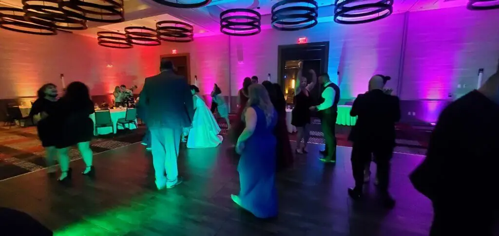 Wedding celebration and lighting at Hotel Commonwealth, gallery photo 4