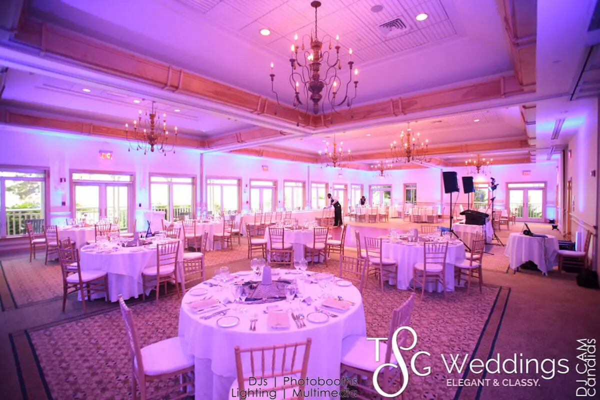 Wedding celebration and lighting at Wequassett Resort, gallery photo 1