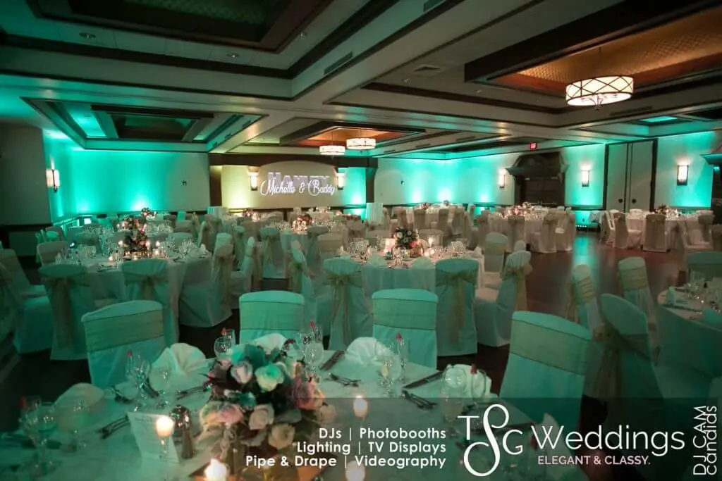 Wedding celebration and lighting at Cafe Escadrille - Burlington, gallery photo 24