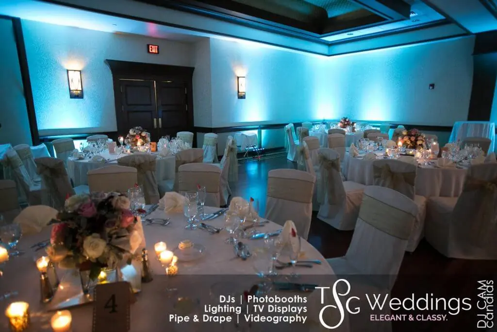 Wedding celebration and lighting at Cafe Escadrille - Burlington, gallery photo 15