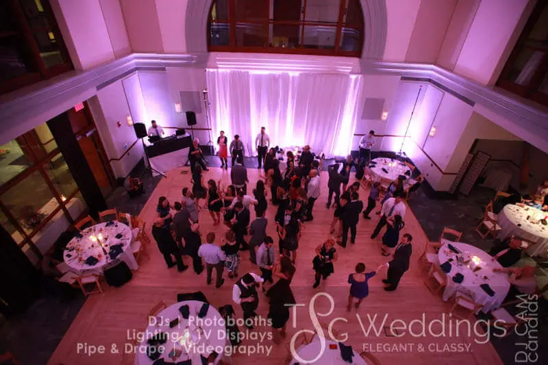Wedding celebration and lighting at Exchange Conference Center, gallery photo 6