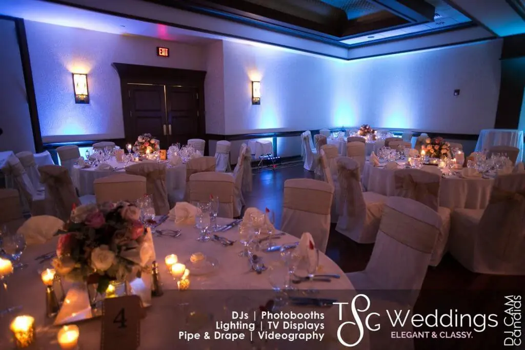 Wedding celebration and lighting at Cafe Escadrille - Burlington, gallery photo 16