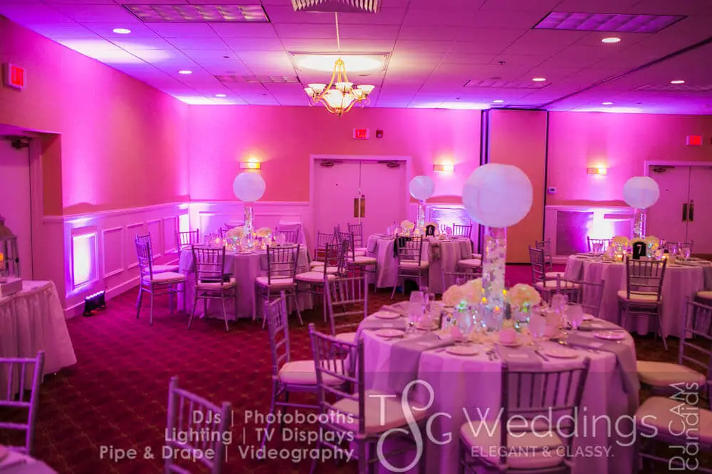 Wedding celebration and lighting at Holiday Inn Peabody, gallery photo 21