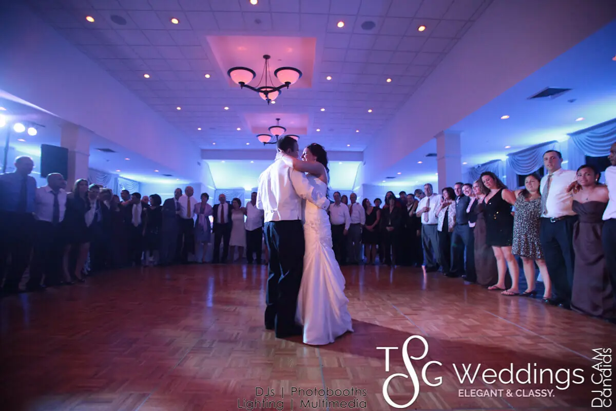 Wedding celebration and lighting at Atkinson Country Club, gallery photo 7