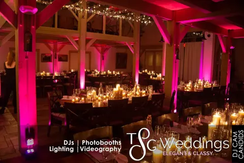 Wedding celebration and lighting at Grove at Briar Barn Inn, gallery photo 16