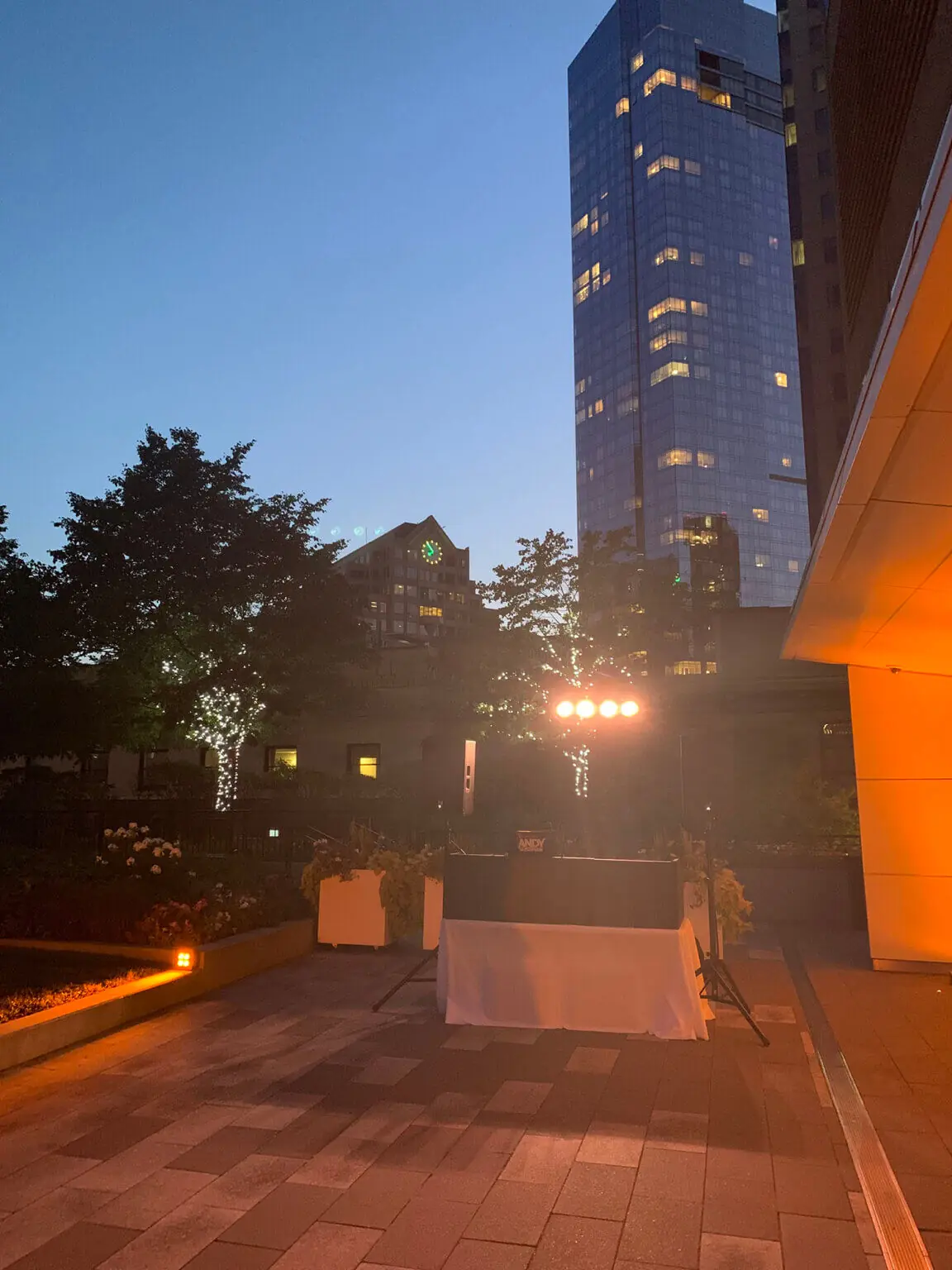 Wedding celebration and lighting at 9OFS - Boston, gallery photo 1