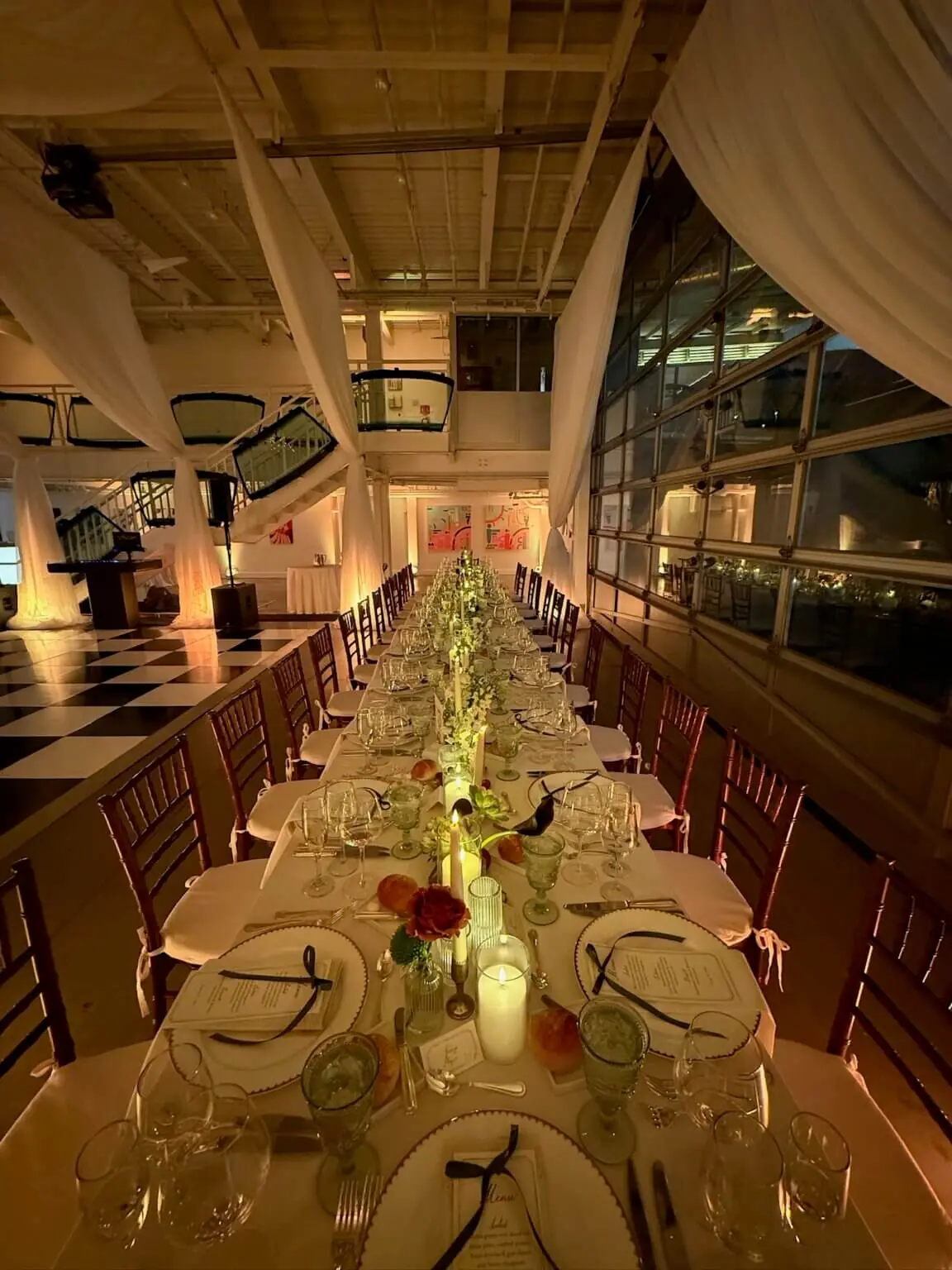 Wedding celebration and lighting at Artists for Humanity, gallery photo 5