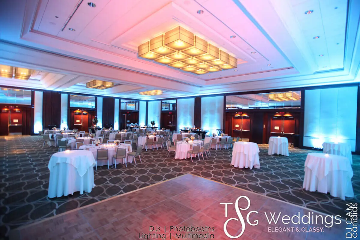 Wedding celebration and lighting at Westin Hotel, gallery photo 11