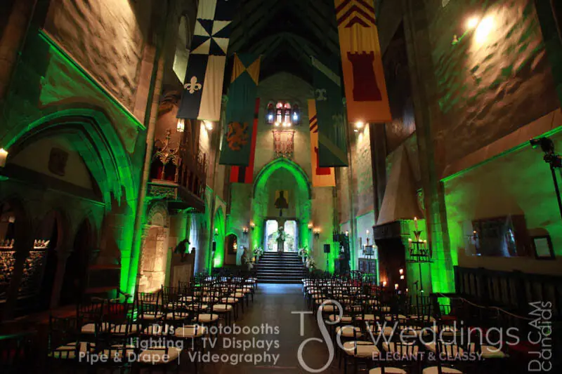 Wedding celebration and lighting at Hammond Castle, gallery photo 5