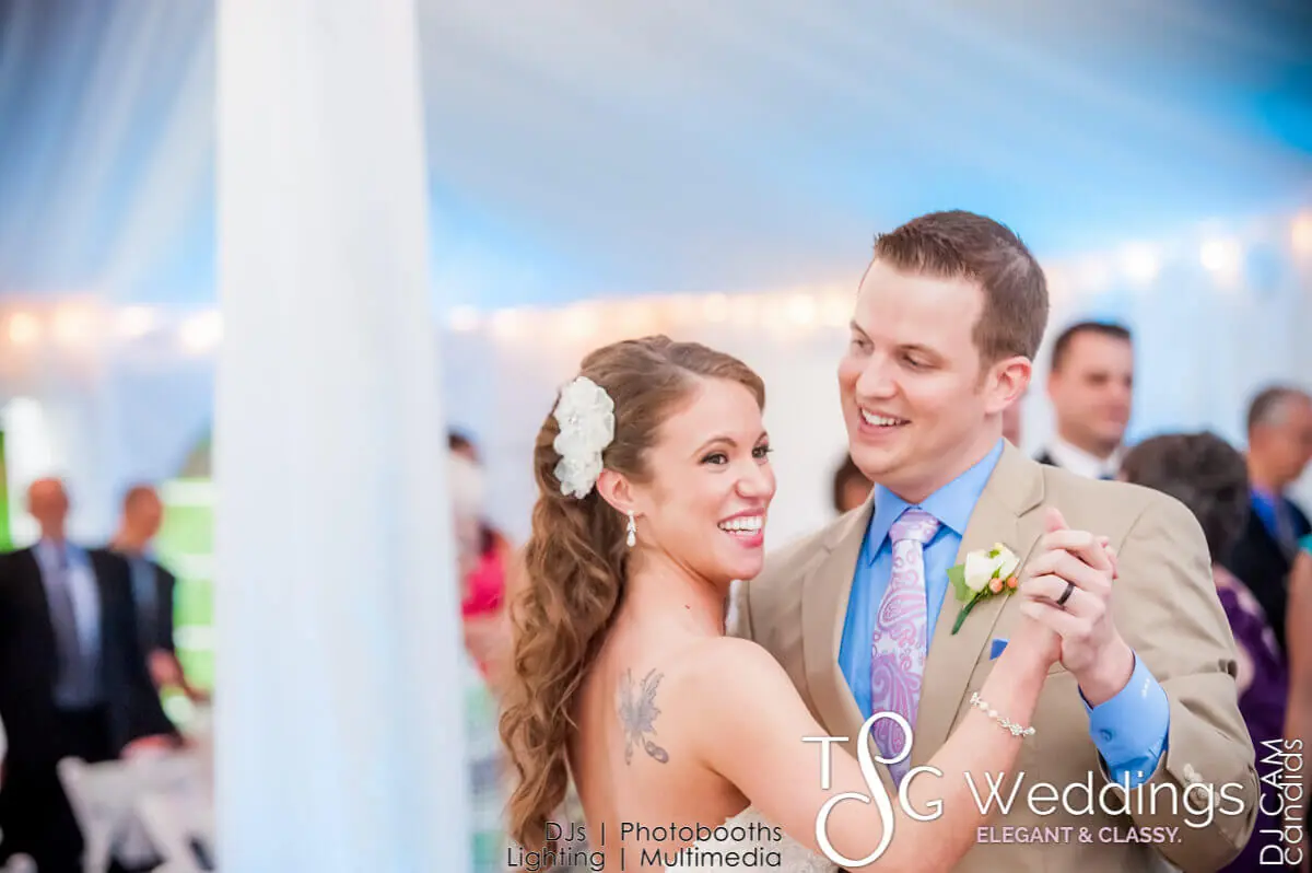 Wedding celebration and lighting at Lake Pearl Lucianos, gallery photo 1