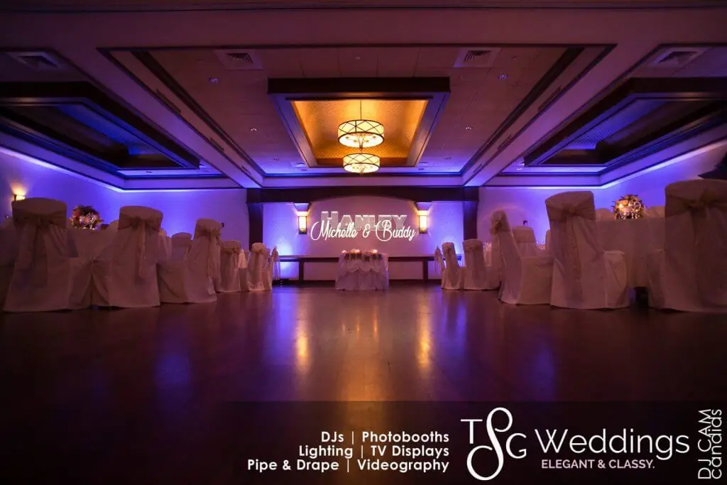 Wedding celebration and lighting at Cafe Escadrille - Burlington, gallery photo 31