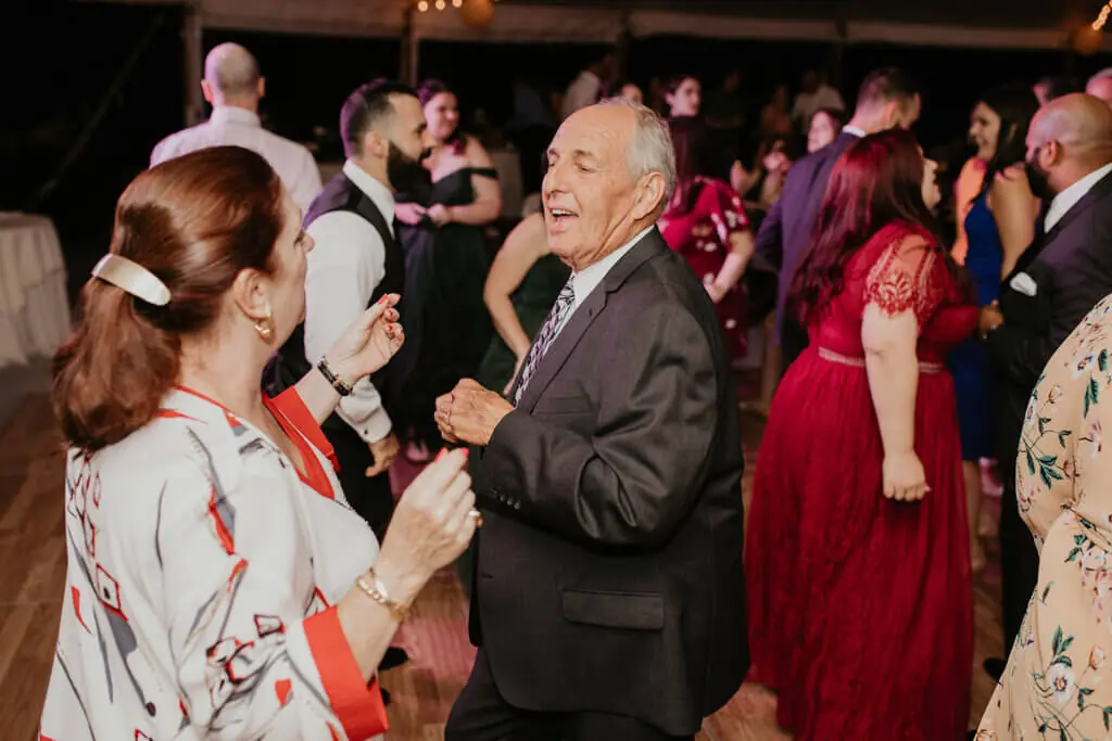 Wedding celebration and lighting at Glen Magna Farm, gallery photo 10