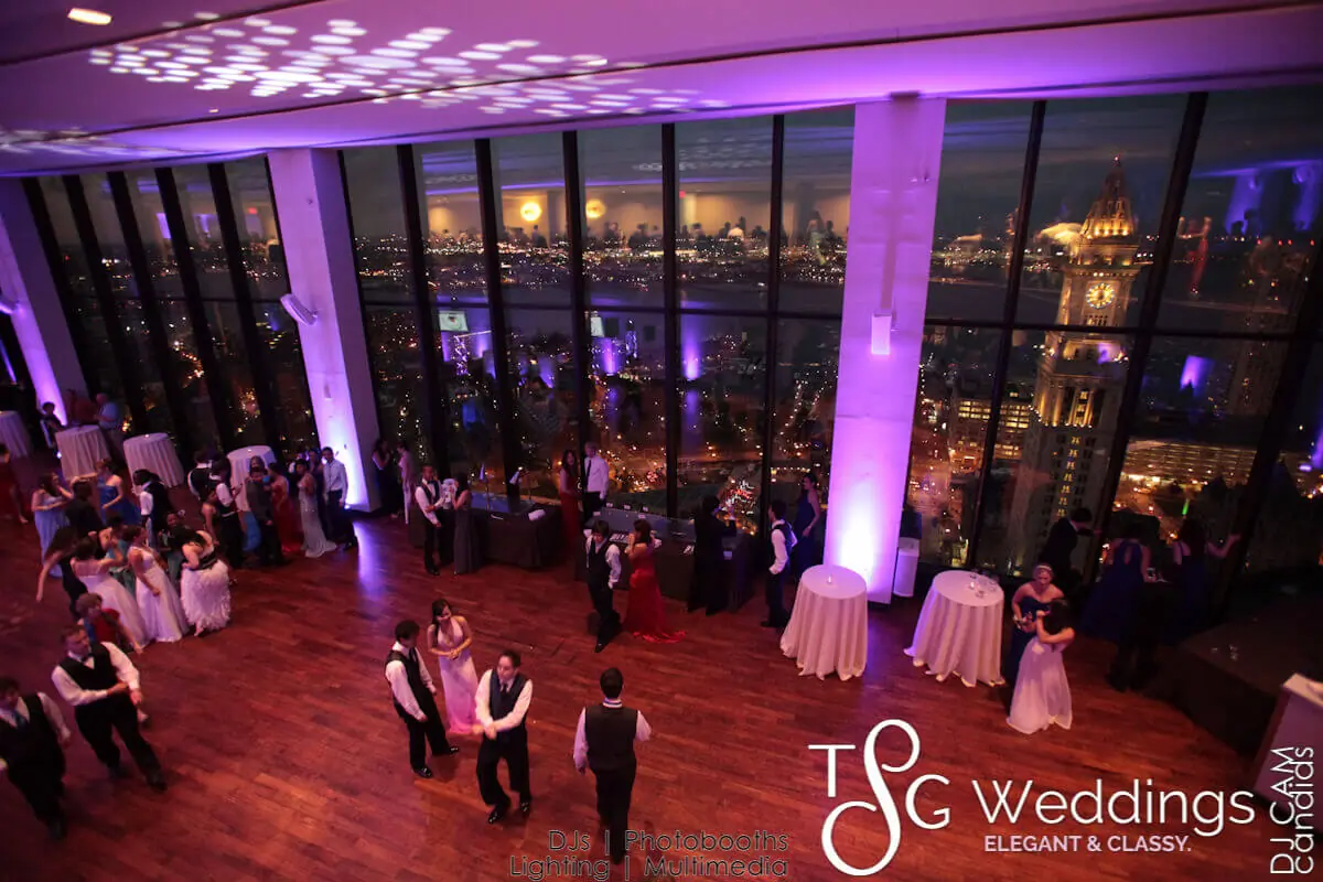 Wedding celebration and lighting at The State Room, gallery photo 4