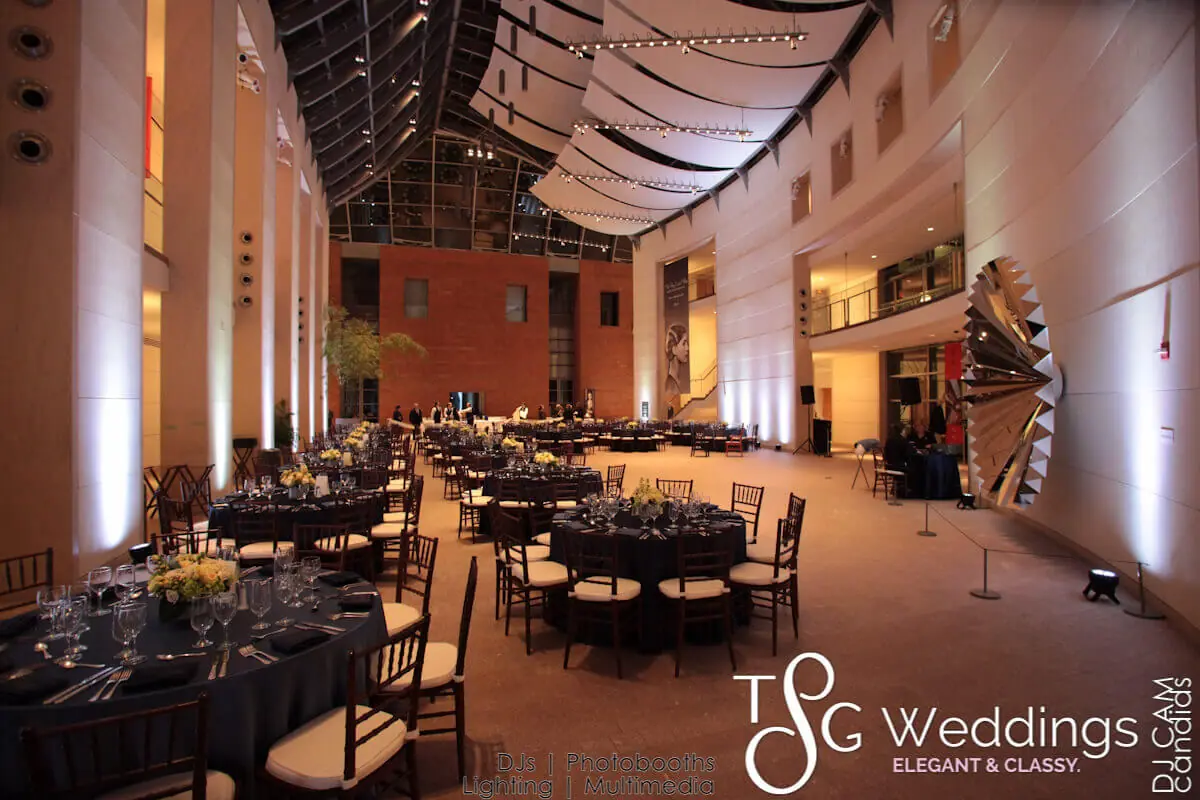 Wedding celebration and lighting at Peabody Essex Museum, gallery photo 2