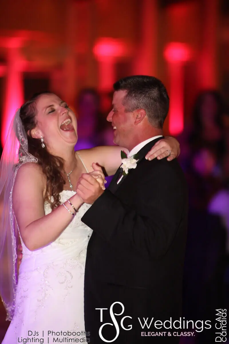Wedding celebration and lighting at Spring Valley Country Club, gallery photo 1