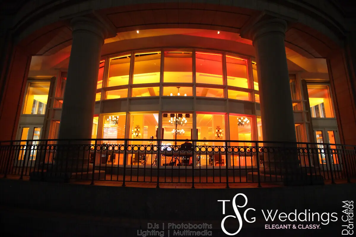 Wedding celebration and lighting at Boston Harbor Hotel, gallery photo 14