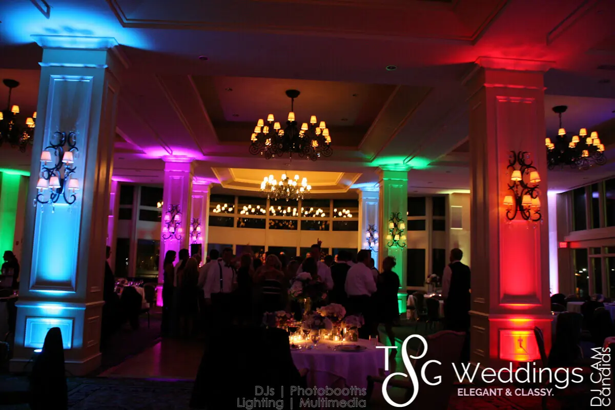 Wedding celebration and lighting at Boston Harbor Hotel, gallery photo 7