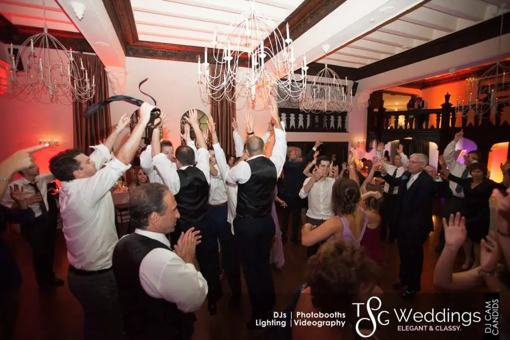 Wedding celebration and lighting at Alden Castle - Brookline, gallery photo 12