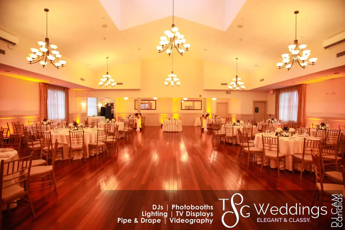 Wedding celebration and lighting at Merrimack Valley Golf Club, gallery photo 9