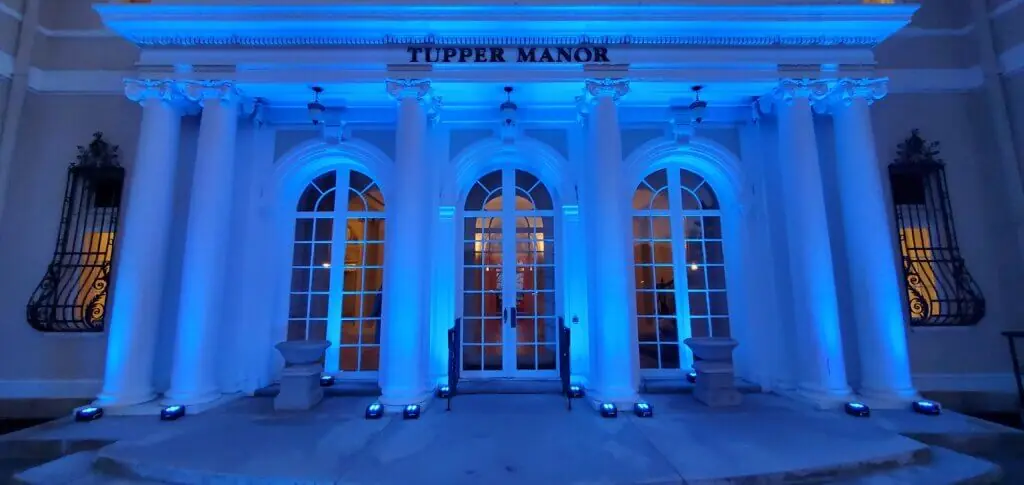Wedding celebration and lighting at Tupper Manor, gallery photo 19
