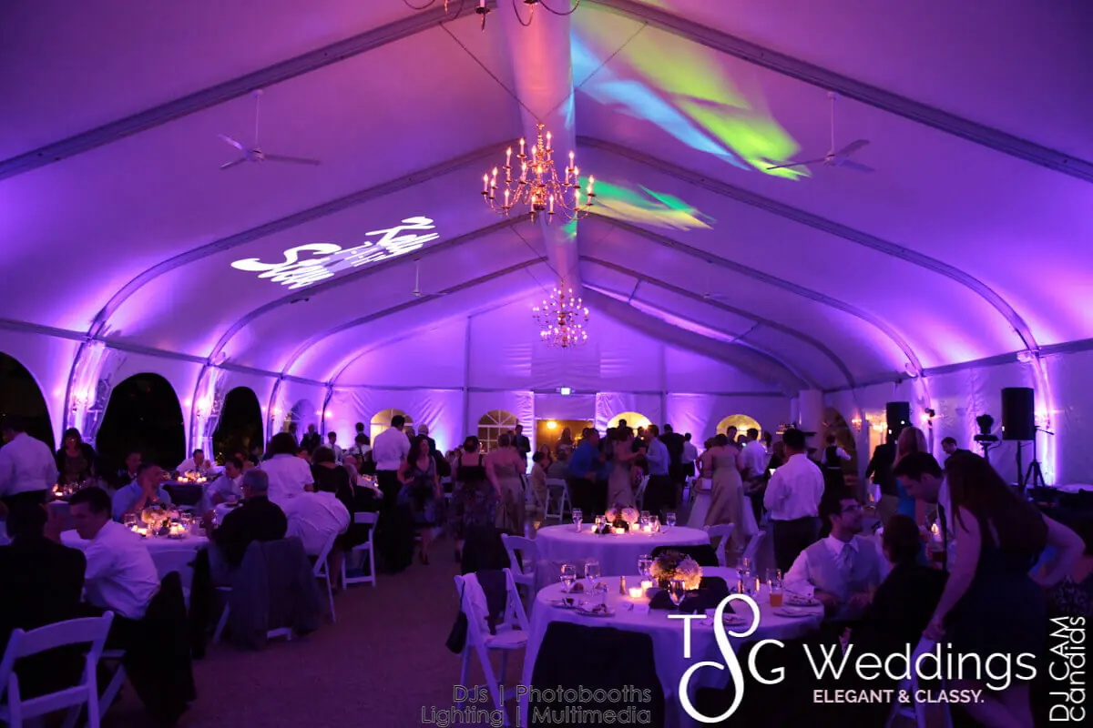 Wedding celebration and lighting at Misselwood At Endicott College, gallery photo 4