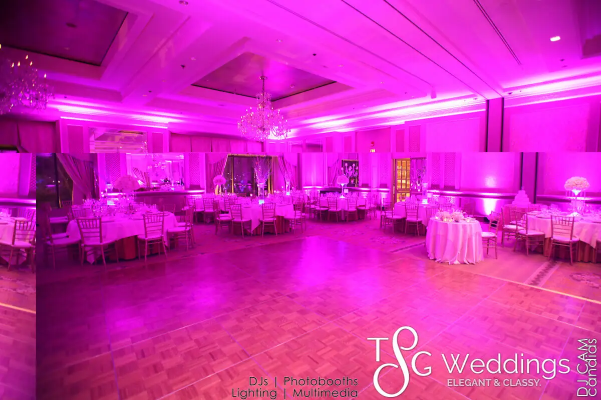 Wedding celebration and lighting at Four Seasons Hotel, gallery photo 7