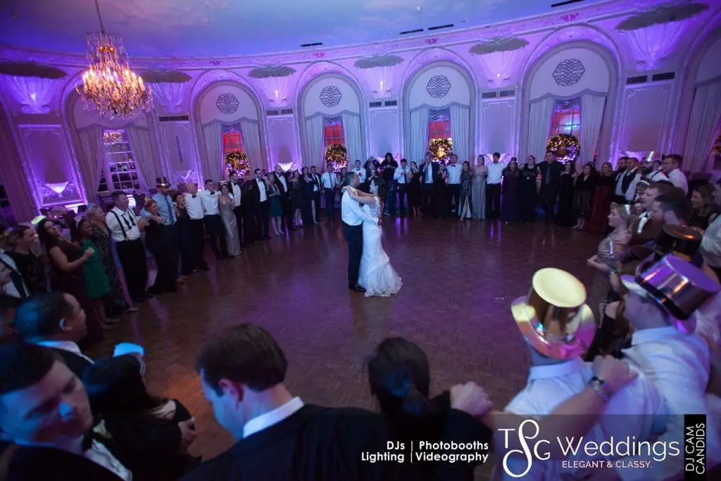 Wedding celebration and lighting at Fairmont Copley Plaza, gallery photo 18
