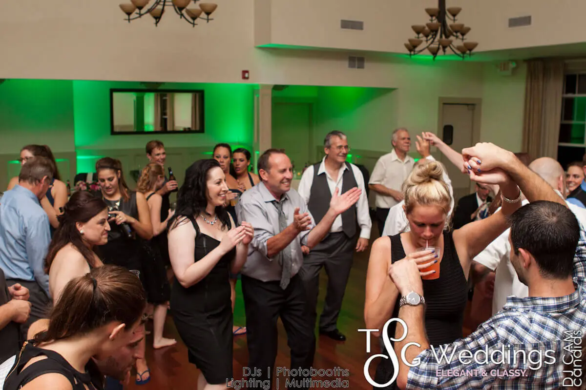 Wedding celebration and lighting at Merrimack Valley Golf Club, gallery photo 7
