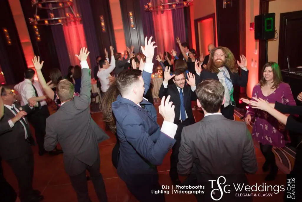 Wedding celebration and lighting at The Liberty Hotel, gallery photo 12